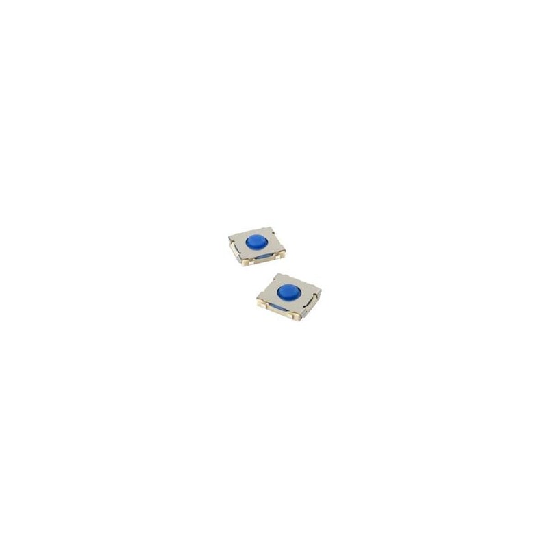 1 pcs : B3SE-1002 - Tactile Switches 6.2x7mm, 2mm Height Rubber Plunger