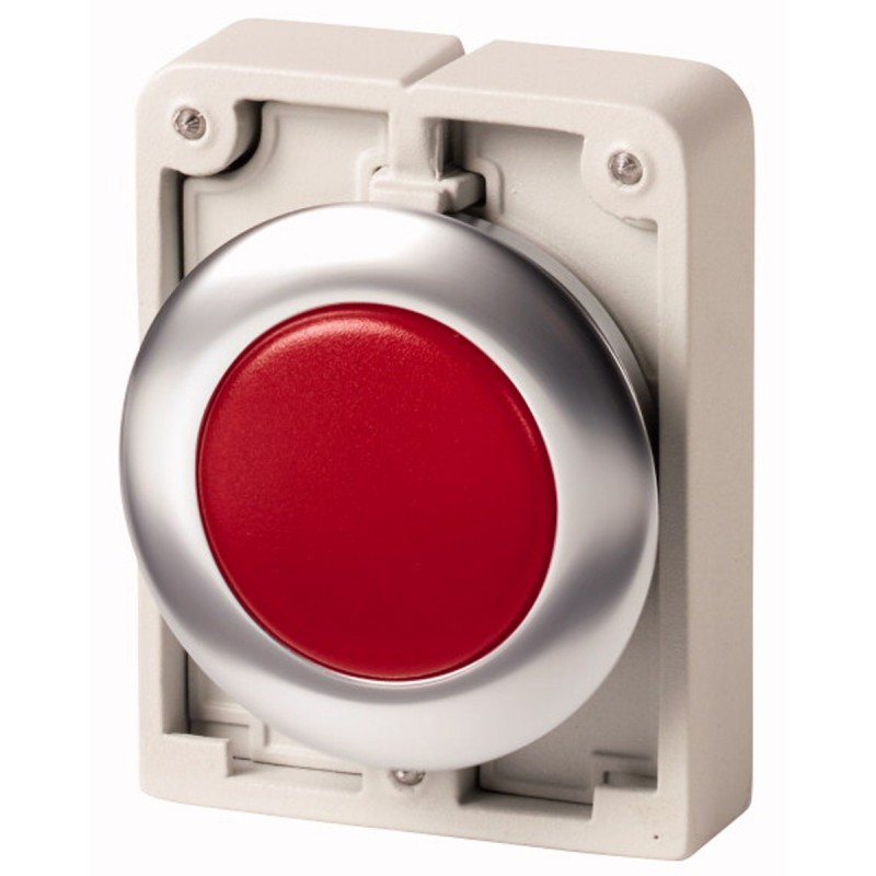 1 pcs - Eaton Red Pilot Light, 30mm Cutout RMQ Titan M30 Series