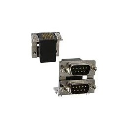 1 pcs : 178-025-613R571 - D-Sub Dualport Connectors 25P Male/Male .750' Spacing