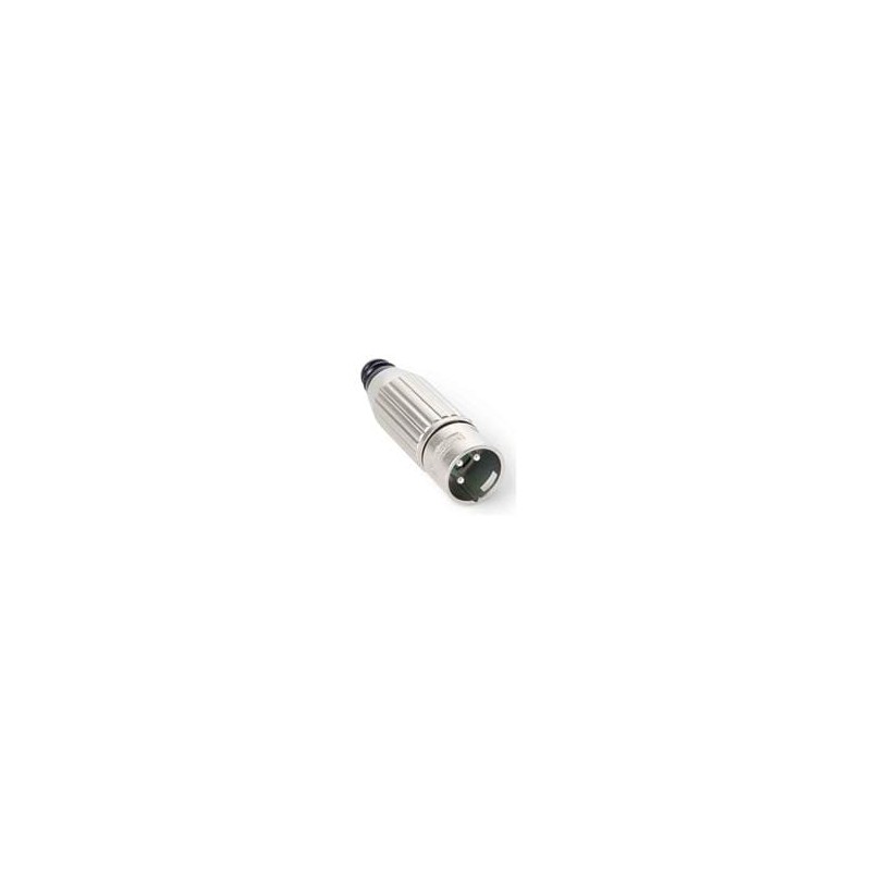 1 pcs : AAA4FAUZH - XLR Connectors 4P F SLD XLR MTL HND Ni FINISH, Au PLT