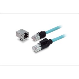 5 pcs - Hirose TM22P Series Male RJ45 Connector, Cable Mount
