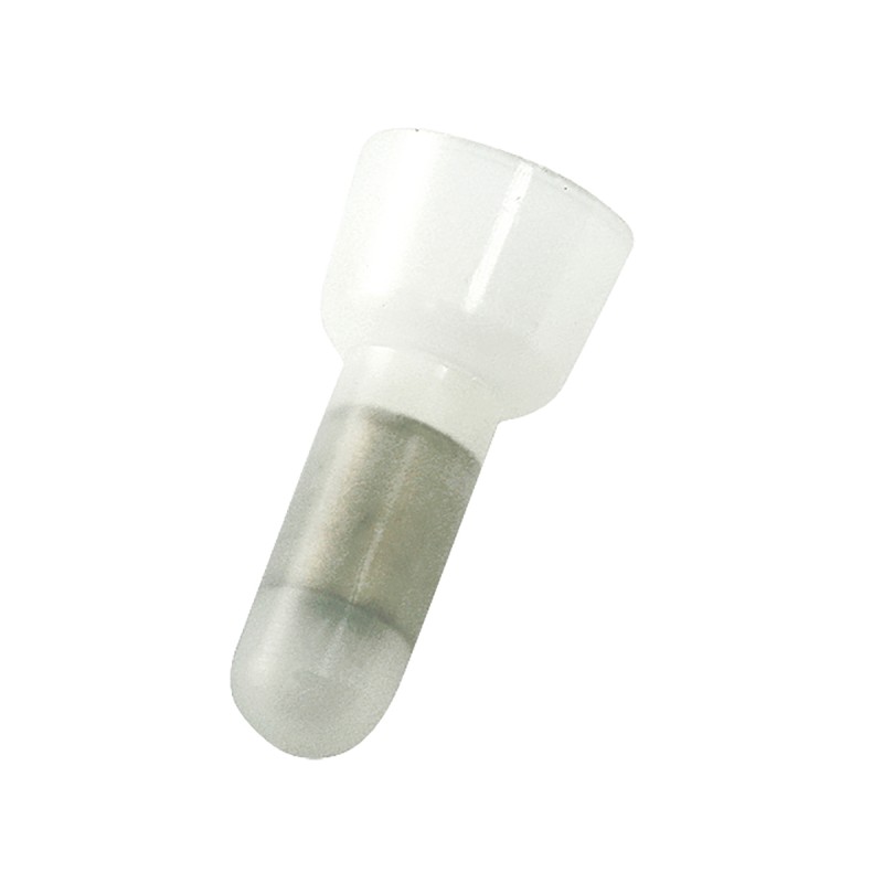 100 pcs - RS PRO Closed End Splice Connector, Natural, Insulated, Tin 1.5 - 2.5 mm², 16 - 14 AWG