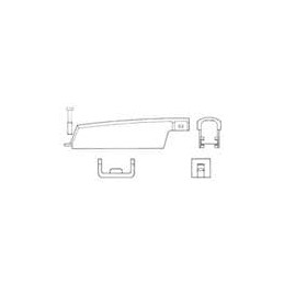 1 pcs : 5552560-5 - D-Sub Tools & Hardware STRAIN RLF KIT 50P tapered