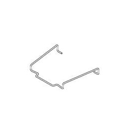 1 pcs : 3505-34 - Memory Card Connectors RETAINER CLIP FOR SMT CF I HDR