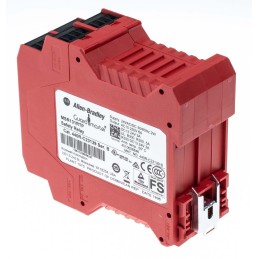 1 pcs - Rockwell Automation Dual-Channel Light Beam/Curtain, Safety Mat/Edge Safety Relay, 24V ac/dc, 3 Safety Contacts