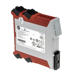 1 pcs - Rockwell Automation Dual-Channel Light Beam/Curtain, Safety Mat/Edge, Safety Switch/Interlock Safety Relay, 24V dc, 3