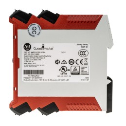 1 pcs - Rockwell Automation Dual-Channel Light Beam/Curtain, Safety Mat/Edge, Safety Switch/Interlock Safety Relay, 24V dc, 3