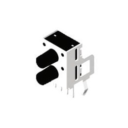 1 pcs : T7A-214KQP - Tactile Switches Double Layers Right Angle