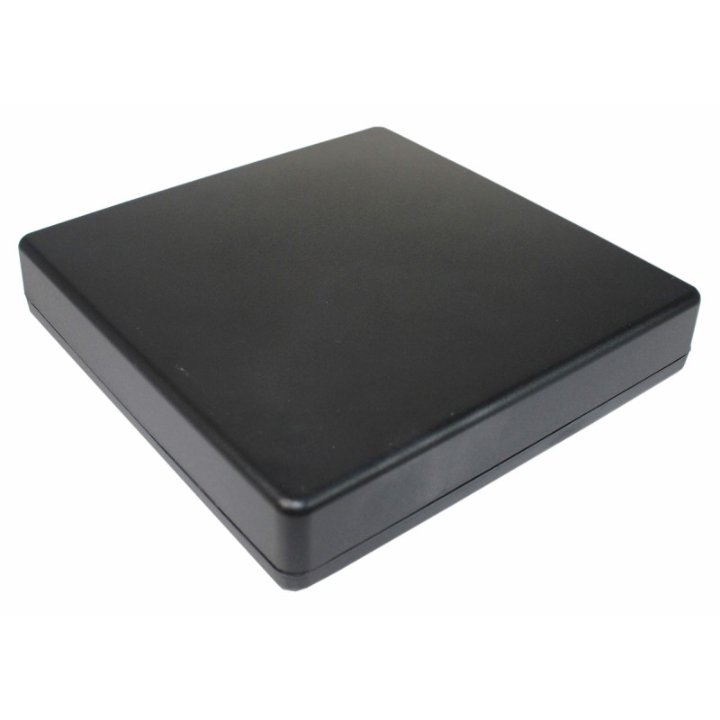 1 pcs - Takachi Electric Industrial TW Series Black ABS Enclosure, IP40, Black Lid, 125 x 175 x 65mm