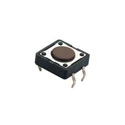 1 pcs : 95C12A3T - Tactile Switches Tact Switch .169in height thru-hole