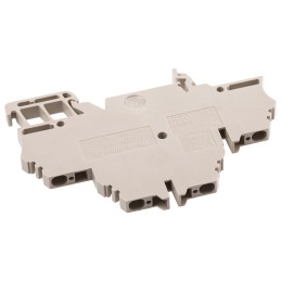 5 pcs - Weidmuller ZDK Series Beige Feed Through Terminal Block, 1.5mm², Double-Level, Clamp Termination, ATEX