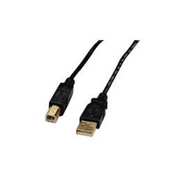 1 pcs : 17-201081 - USB Cables / IEEE 1394 Cables USB Patch Cord 2M Typ A Std-Typ B Std