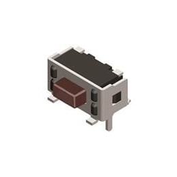 1 pcs : TAC-32N-V-T/R - Tactile Switches Side Push Type 3.95*7.3