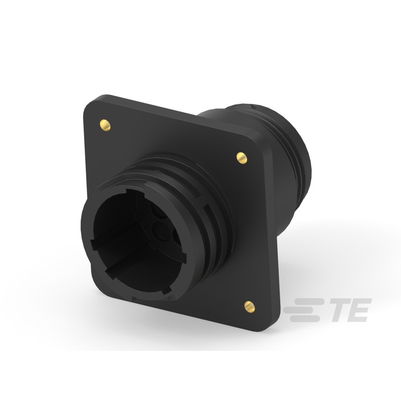 100 pcs - TE Connectivity, AMP CPC Connector Housing Panel Mount, 600 V ac