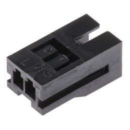 100 pcs - Hirose, DF3 Male Connector Housing, 2mm Pitch, 2 Way, 1 Row