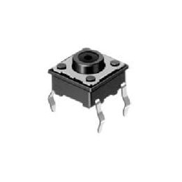 1 pcs : SKQJAKA010 - Tactile Switches 6.0x6.0x9.5mm 160gf