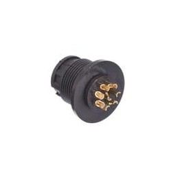 1 pcs : 7282-8PG-300 - Standard Circular Connector MINI-CON PAN MT 20 SOLDER