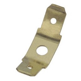 100 pcs - RS PRO Male Spade Connector, PCB Tab