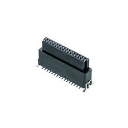 1 pcs : M55-6023242R - Board to Board & Mezzanine Connectors 16+16P FEMALE DIL VERT SMT CONN T&R