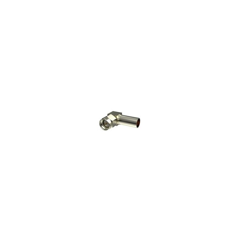 1 pcs : SMAFRPST.J.GN.HT - RF Connectors / Coaxial Connectors SMA(M)ST RP FOR RG58/LMR-195/CFD-200 Ni PLATING
