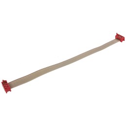 5 pcs - TE Connectivity Micro-MaTch Series Flat Ribbon Cable, 6-Way, 1.27mm Pitch, 150mm Length, Micro-MaTch IDC to Micro-MaTch