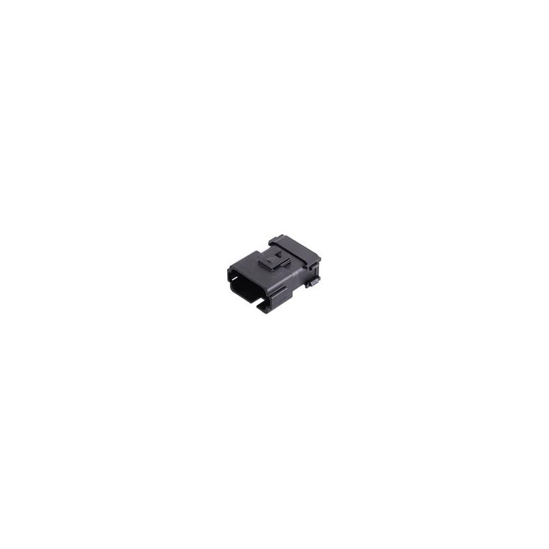 1 pcs : AT16-15PB-K003 - Automotive Connectors 15 Position Receptacle, Pin, Keyed B, End Cap, Reduced Diameter Seal, Black