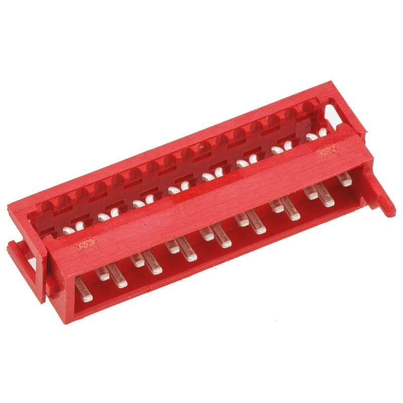 5 pcs - TE Connectivity 16-Way IDC Connector Plug for Cable Mount, 2-Row