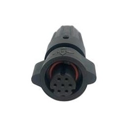 1 pcs : W18282-2SG-P-311 - Standard Circular Connector Cbl-Cbl 2 Sockets Solder 311 Backshell