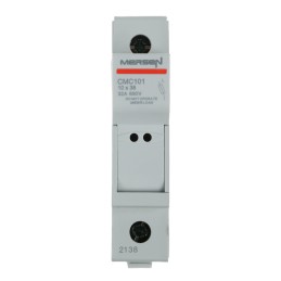 1 pcs - Mersen 32A Rail Mount Fuse Holder for 10 x 38mm Fuse, 1P, 690V ac