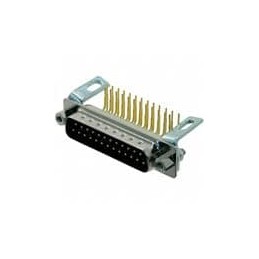 1 pcs : 774-E25-113R001 - D-Sub Standard Connectors IP67 25P MALE CONN R/A .370' FP
