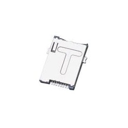 1 pcs : 045036008210862+ - Memory Card Connectors 8P 1.27mm 0.5A 5V SIM card