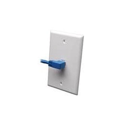 1 pcs : N204-010-BL-LA - Ethernet Cables / Networking Cables 10' BLU CAT6 GIGABIT LEFT ANG TO STRAIGHT