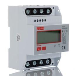 1 pcs - RS PRO 3 Phase LCD Backlit Energy Meter, Type Energy Meter