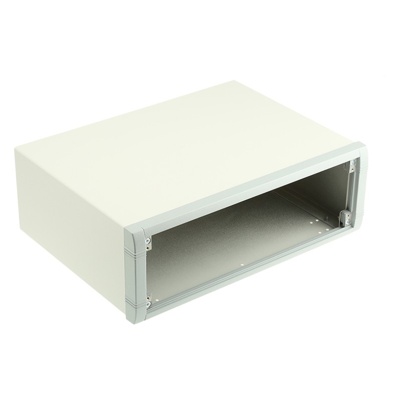 1 pcs - METCASE Unimet Grey Aluminium Instrument Case, 260 x 350 x 120mm