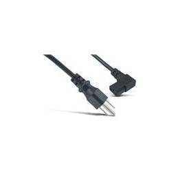 1 pcs : 313014-01 - AC Power Leads SJT, 3X16 BLK 9'10' R/A 125V 13A