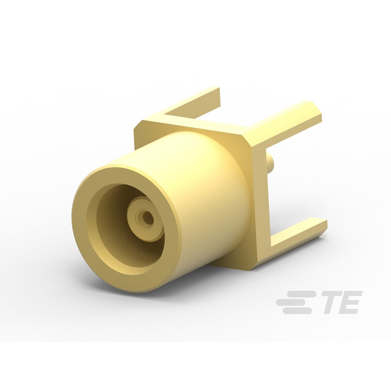 1 pcs - TE Connectivity, jack Through Hole MCX Connector, 50Ω, Solder Termination, Straight Body