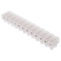 5 pcs - RS PRO Non-Fused Terminal Block, 12-Way, 60 - 101A, 4 AWG Wire, Screw Down Termination