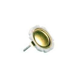 1 pcs : EDSAC1LFS - Tactile Switches Switch Dome Mom Silver Plated Pc