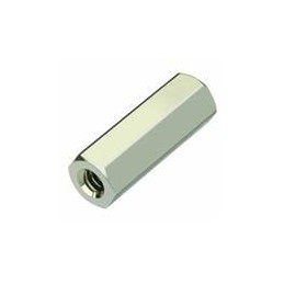 1 pcs : R40-1001602 - Standoffs & Spacers M4 x 16mm HEX SPACER BRASS 7mm A/F