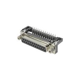 1 pcs : 09663127603 - D-Sub Standard Connectors DSUB SV FEM SSDP ANG73-284 25P