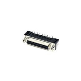 1 pcs : D25S33E6UV00LF - D-Sub Standard Connectors DSUB RA STB 25SKT