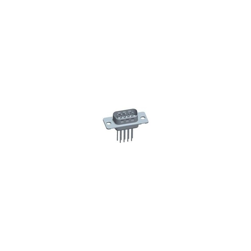 1 pcs : DEP09P365TXLF - D-Sub Standard Connectors 9P MALE MACHINED SHELL SIZE E