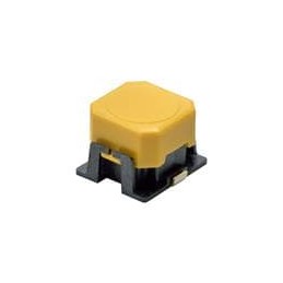 1 pcs : B3AL-1003P-MS - Tactile Switches 3.5N OF Long Stroke Yellow Button