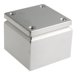 1 pcs - Rittal KL Series 304 Stainless Steel Terminal Box, IP66, 150 mm x 150 mm x 120mm