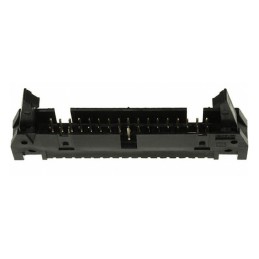 1 pcs - TE Connectivity AMP-LATCH Series Straight Through Hole PCB Header, 34 Contact(s), 2.54mm Pitch, 2 Row(s), Shrouded