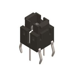 1 pcs : TLL-62AR-S-V-B - Tactile Switches Through Hole 6.1*6.1 (LED Color)