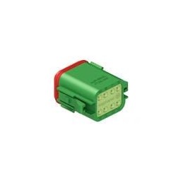 1 pcs : AT06-08SC-RD01 - Automotive Connectors 8P PLUG W/ SEAL KEY POSITION C