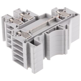 5 pcs - Phoenix Contact UKKB3 Series Grey Double Level Terminal Block, 0.2 - 2.5mm², Double-Level, Screw Termination
