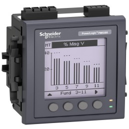 1 pcs - Schneider Electric 1, 3 Phase Backlit LCD Energy Meter