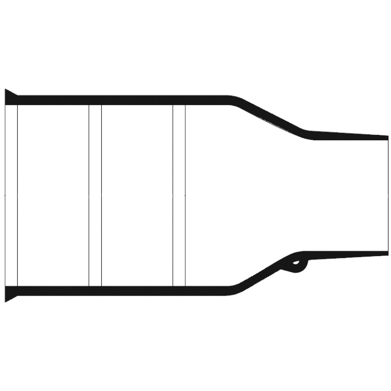 15 pcs - TE Connectivity Straight, LFH Polyolefin Adhesive Lined, 52mm